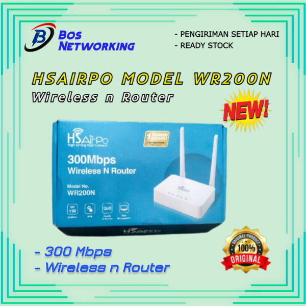 Router N Wireless HSairpo WR200N 300 Mbps
