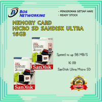 Memory card Micro SD SanDisk Ultra 16 GB