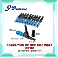 Konektor Fiber Optik SC UPC SOC Fiber Optic