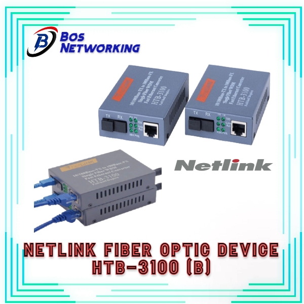 Converter Netlink Fiber Optic HTB-3100 (B)