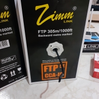Zimmlink Kabel LAN FTP CAT 5e Outdoor 25 meter