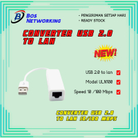 Converter USB 2.0 to LAN 10/ 100 Mbps