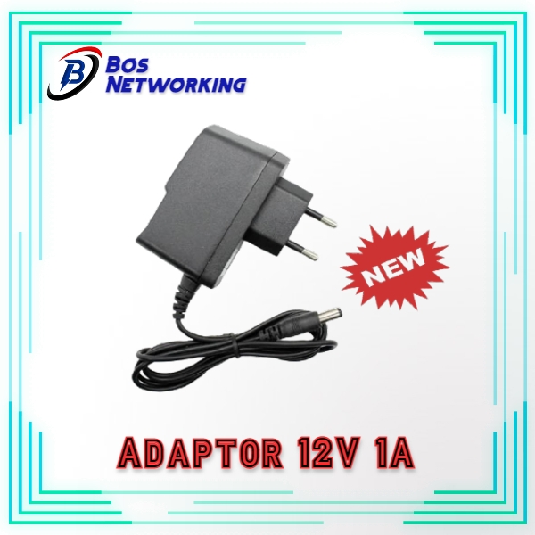 Adaptor 12V 1A Power Supply