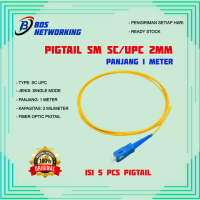 Pigtail Fiber Optic SC UPC 2 mm Isi 5 pcs