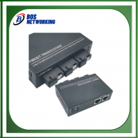 Media Converter 3 Port FO 2 Port LAN Switch