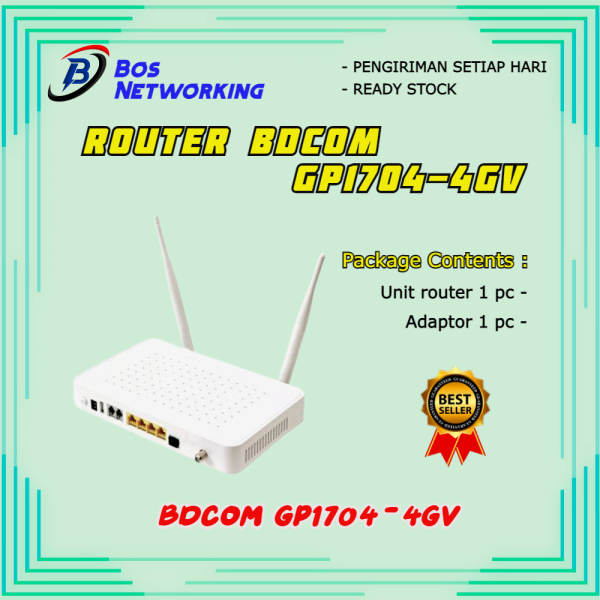 Modem Router ONU BDCOM GP1704-4GV