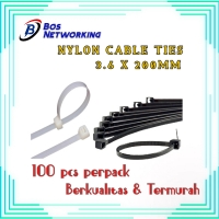 Cable Ties Kabel Ties Nylon Berkualitas 3.6 x 200