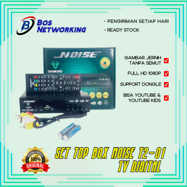 Set Top Box Noise Digital DVB T2 01 STB TV Digital