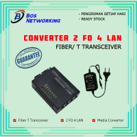 Media Converter 2 FIber 4 Ethernet Fiber
