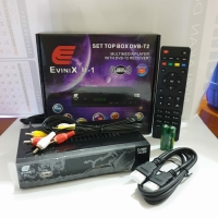 Set Top Box DVB T2 Evinix H-1 Siaran Digital Full