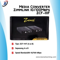 Zimmlink Media Converter 100 Mbps ZCF-111F