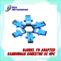 Barrel Fiber Optic Sambungan Konektor SC UPC 20pcs