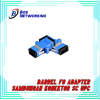 Barrel Fiber Optic Sambungan Konektor SC UPC 20pcs