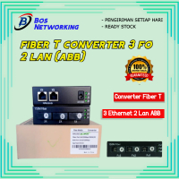 Media Converter 3 Port FO 2 Port LAN 10/100 ABB