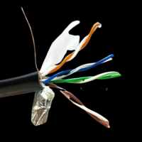 Zimmlink Kabel LAN FTP CAT 5e Outdoor 25 meter